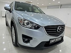 Mazda  CX-5 2.0L HID 2015 Silver Rear Entertainment